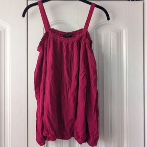 Pink Off The Shoulder Top